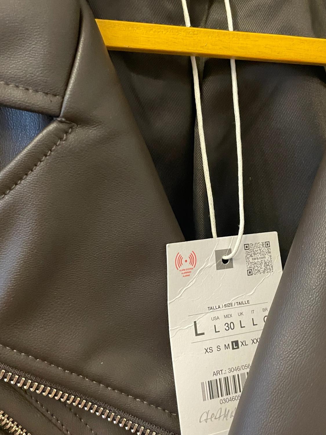 FAUX LEATHER BIKER JACKET - Image 7