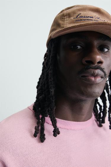 CONTRAST PRINT KNIT T-SHIRT - Pink by Zara - Image 6