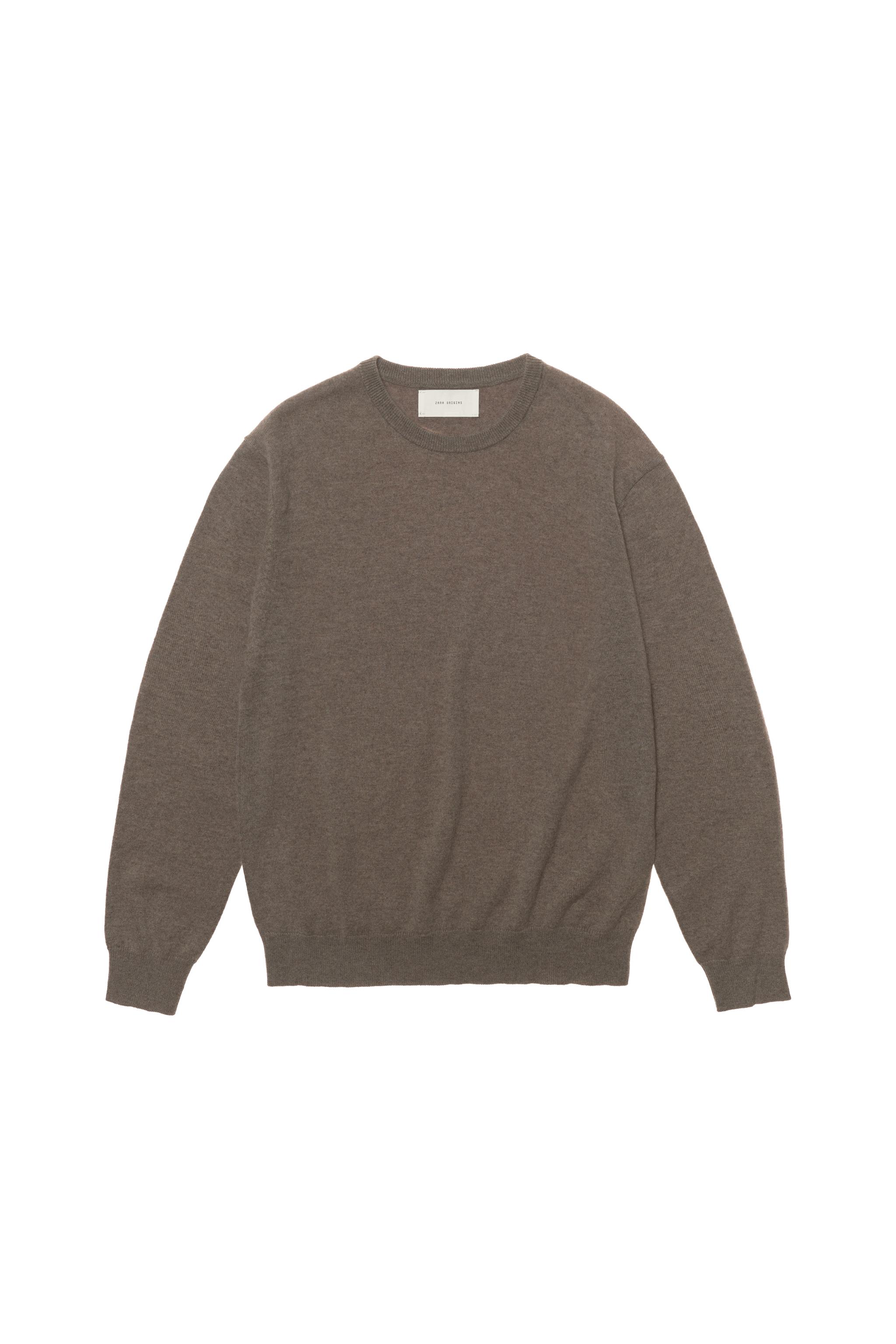 ZARA ORIGINS クルーネック カシミアニット ORIGINS - ZARA ORIGINS カシミヤ セーター カシミア S 新品タグ