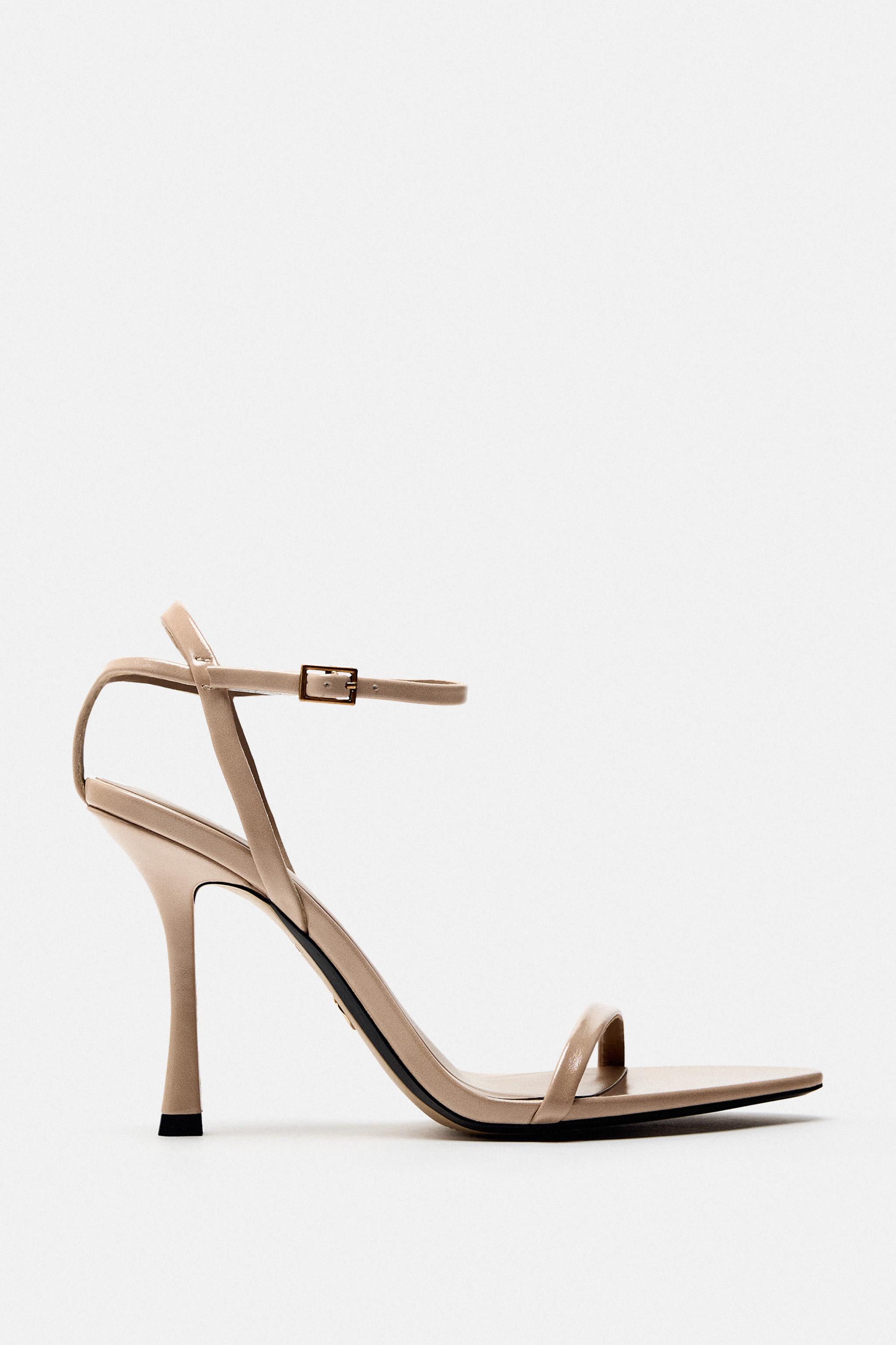 Zara sandals discount with thin straps