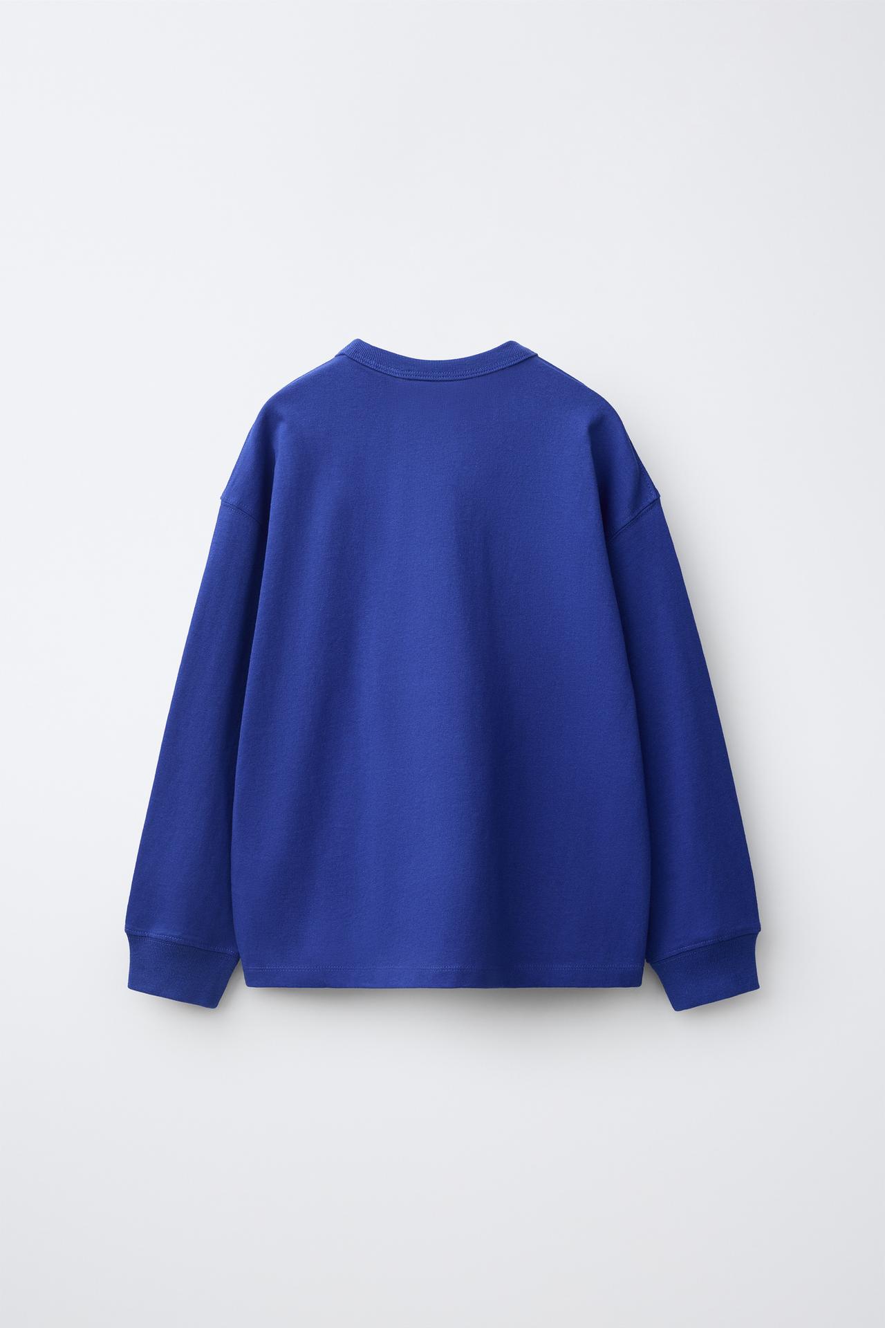 FRUIT OF THE LOOM™ EMBROIDERED T-SHIRT — Bluish