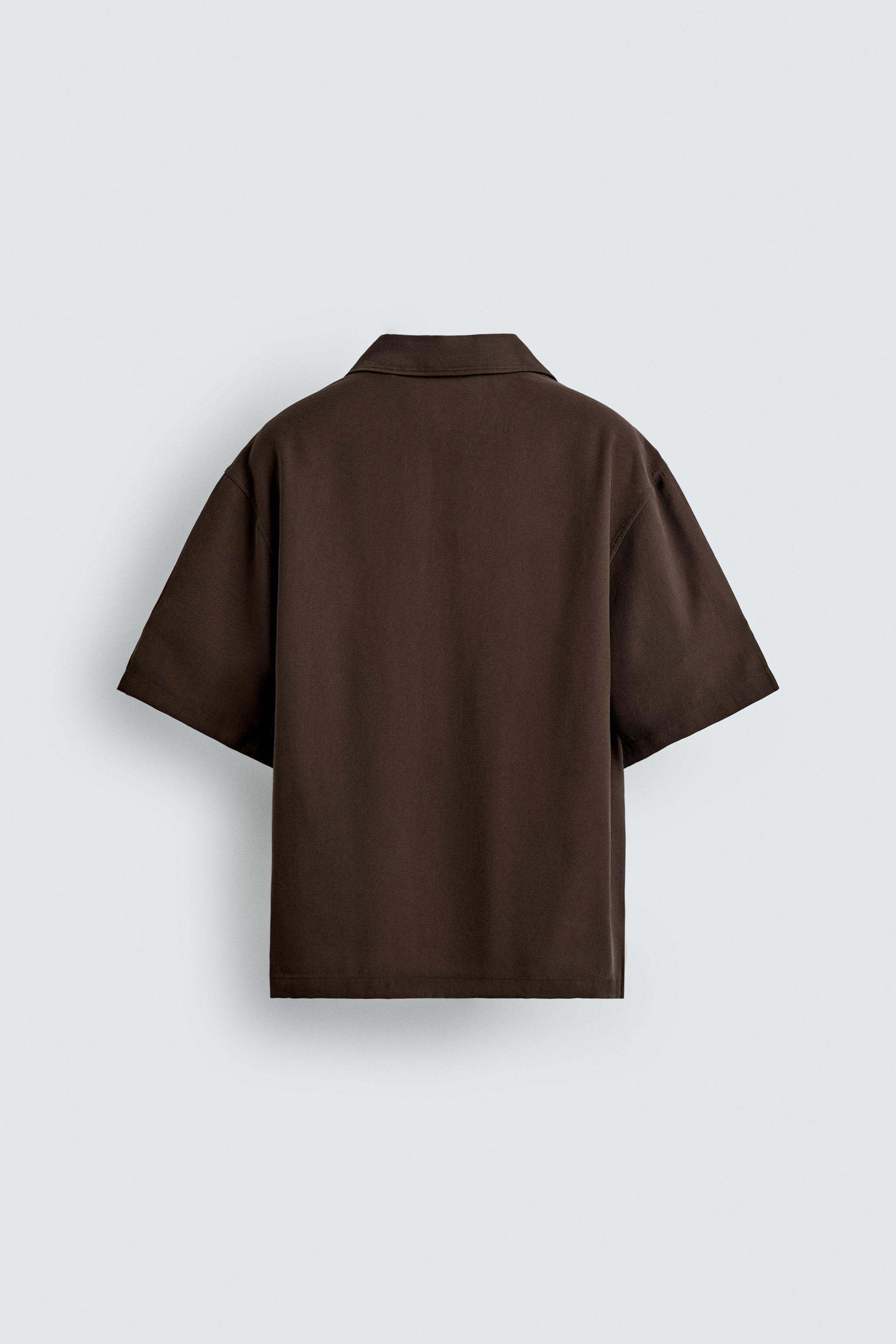 CHEMISE POLO FLUIDE COUPE DÉCONTRACTÉE