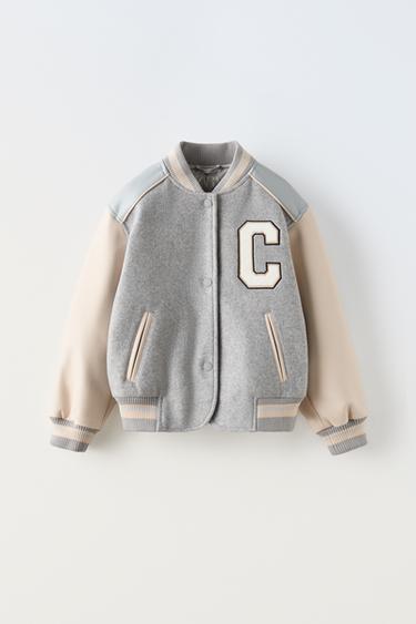 KOMBINOVAN BOMBER VARSITY - ed jl od Zara
