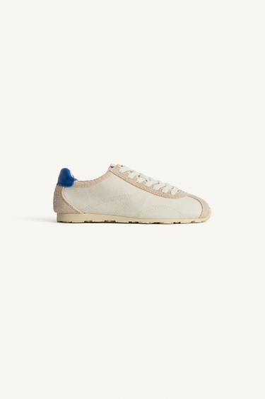 CTTN LTHR SNKRS - Gris de Zara - Image 6