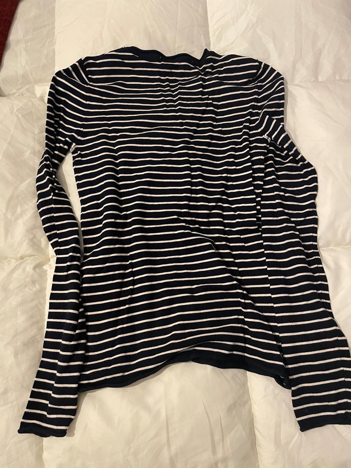 KNIT SWEATER WITH ROLLING TRIMS - Image 3