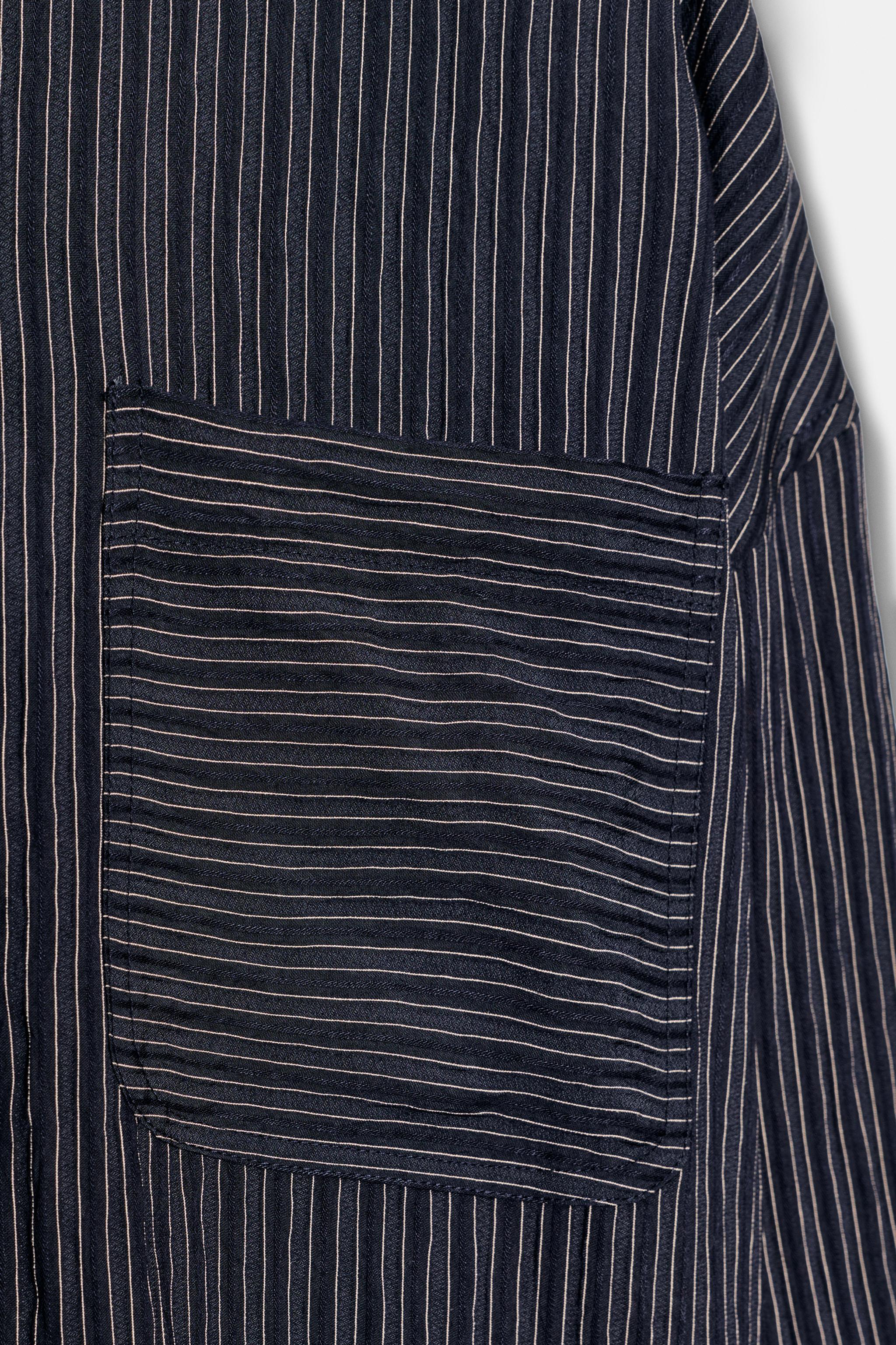 CHEMISE FLUIDE À RAYURES ZW COLLECTION