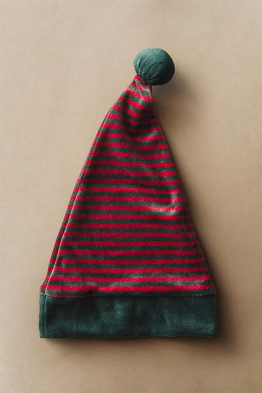 KIDS' CHRISTMAS ELF HAT — Green 1