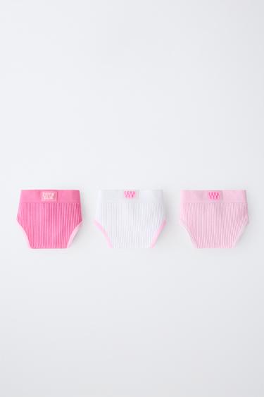 AGES 8-14 / THREE-PACK SEAMLESS BRIEFS - Multicoloured by Zara - Image 4
