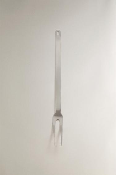 STAINLESS STEEL KITCHEN FORK - Steel by Zara - Image 0