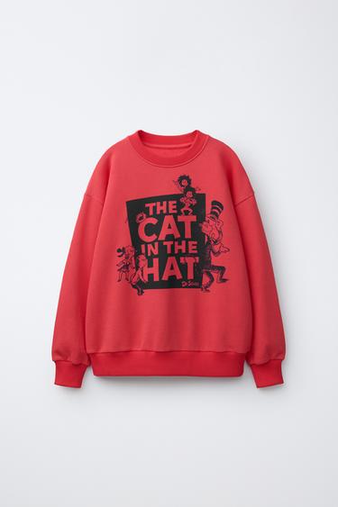 THE CAT IN THE HAT DR. SEUSS™ SWEATSHIRT - Red by Zara