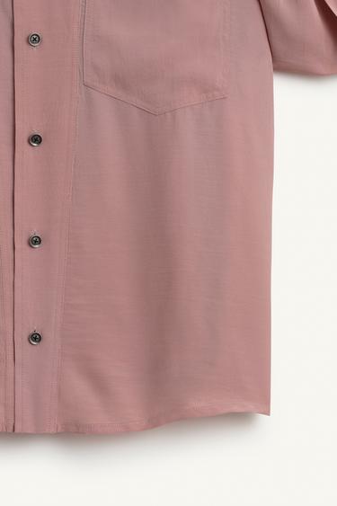RLL P SHRT - Dusty pink by Zara - Image 9