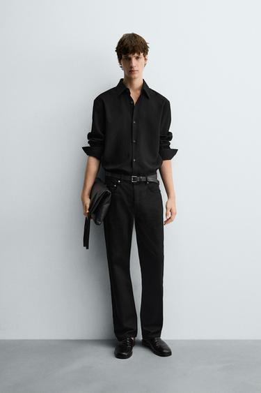LIMITED EDITION FLOWING SHIRT - Black by Zara - Image 0