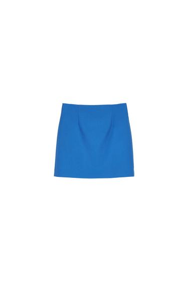 MINI SKIRT WITH DARTS