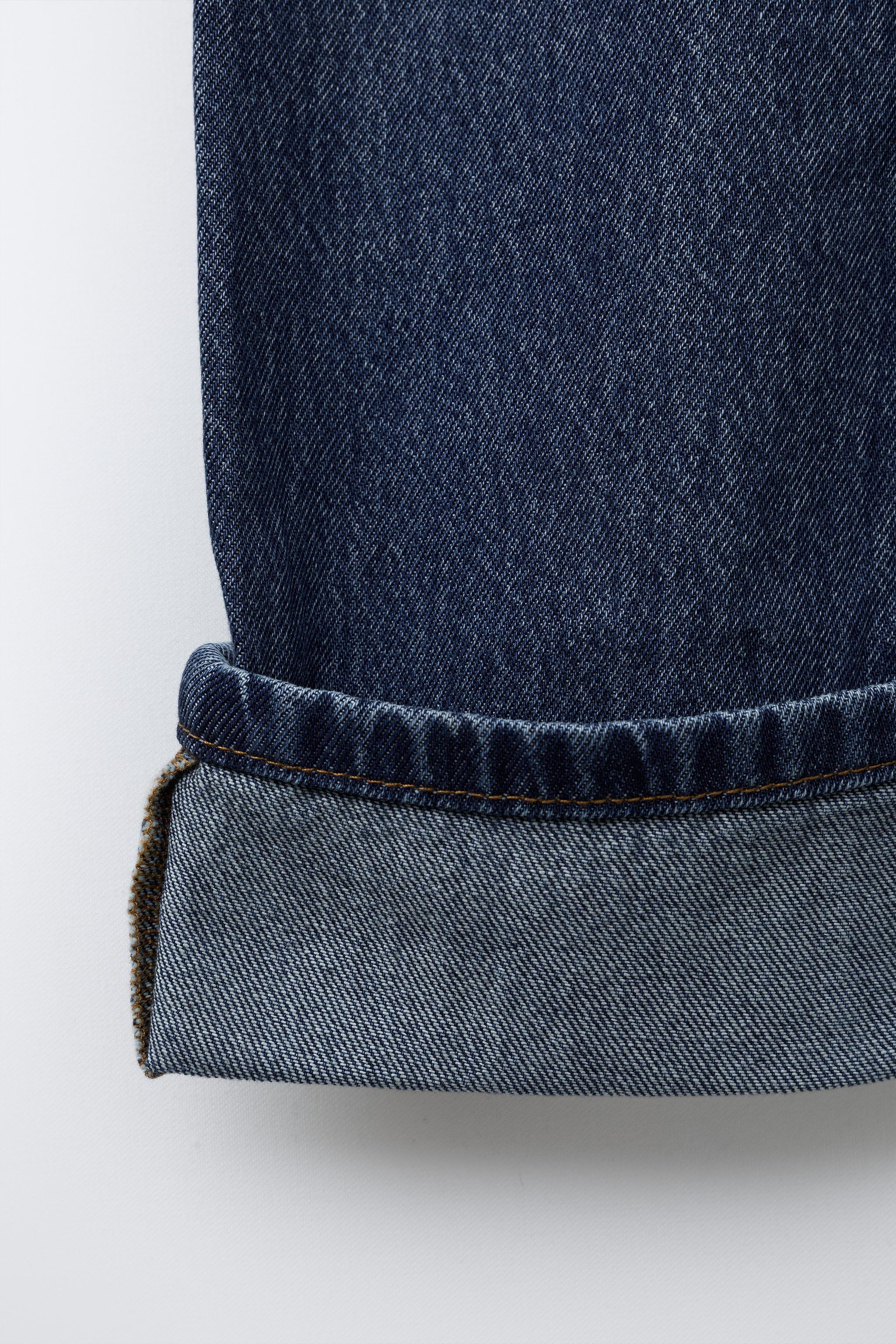 BAGGY JEANS WITH CUFFED HEM