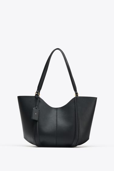SAC MAXI SHOPPER - Noir de Zara - Image 4