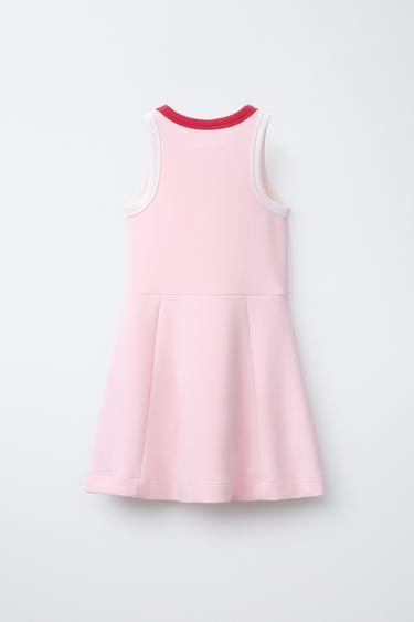 CONTRAST MODAL DRESS - Pink by Zara - Image 1