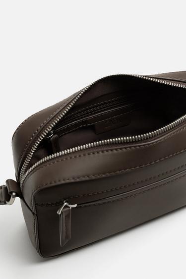 PLAIN TOILETRY BAG - Brown by Zara - Image 3