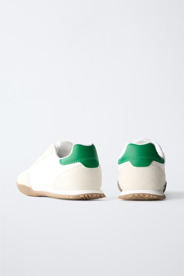 PADDED TRAINERS - White by Zara - Image 5