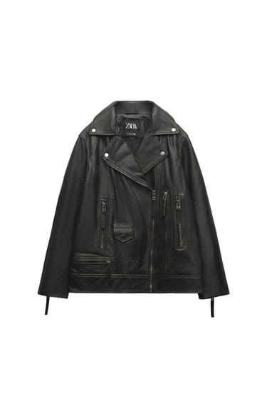 ANTIQUED LEATHER JACKET LIMITED EDITION