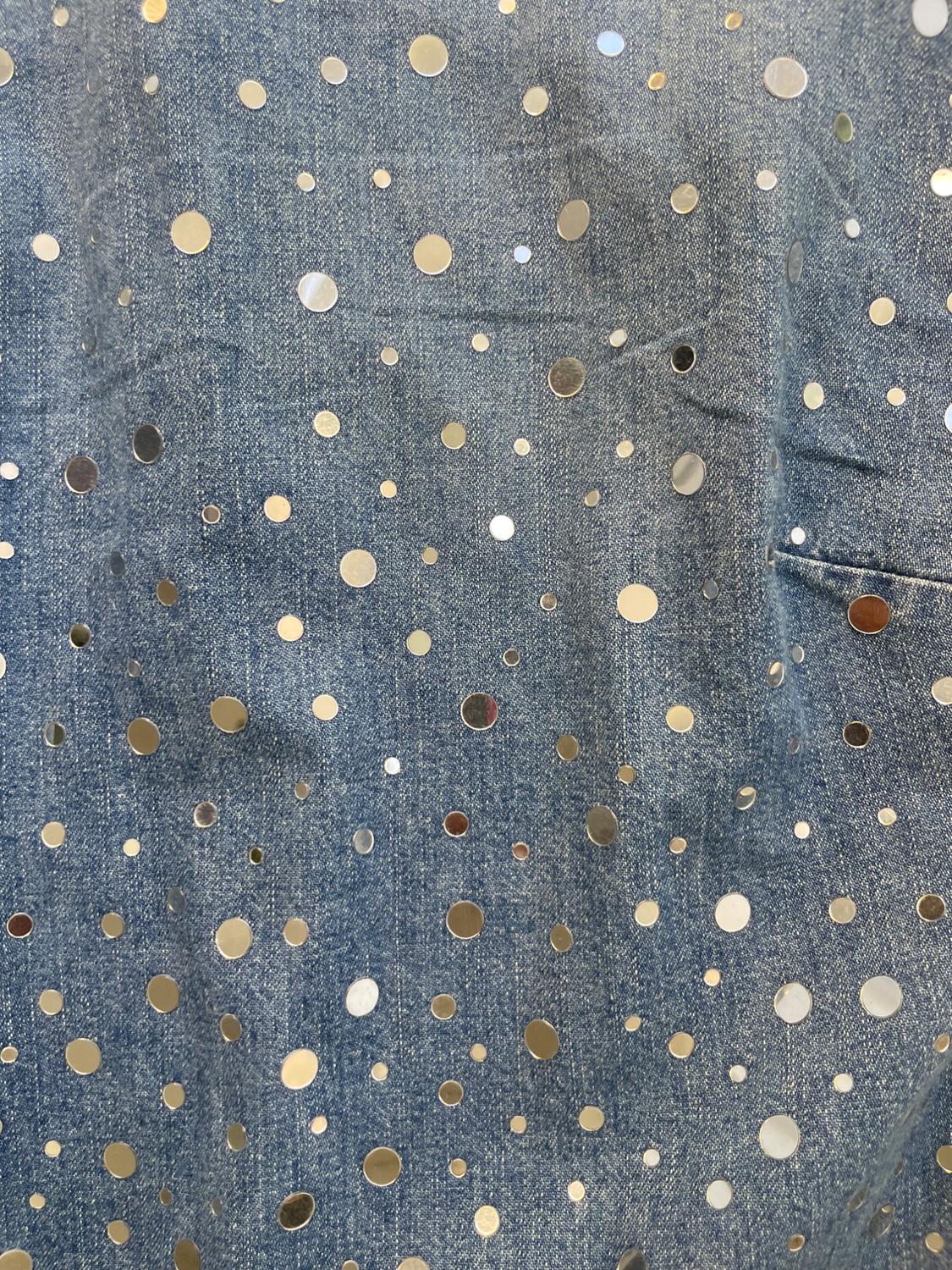 TRF DENIM MIRROR DRESS - Image 5