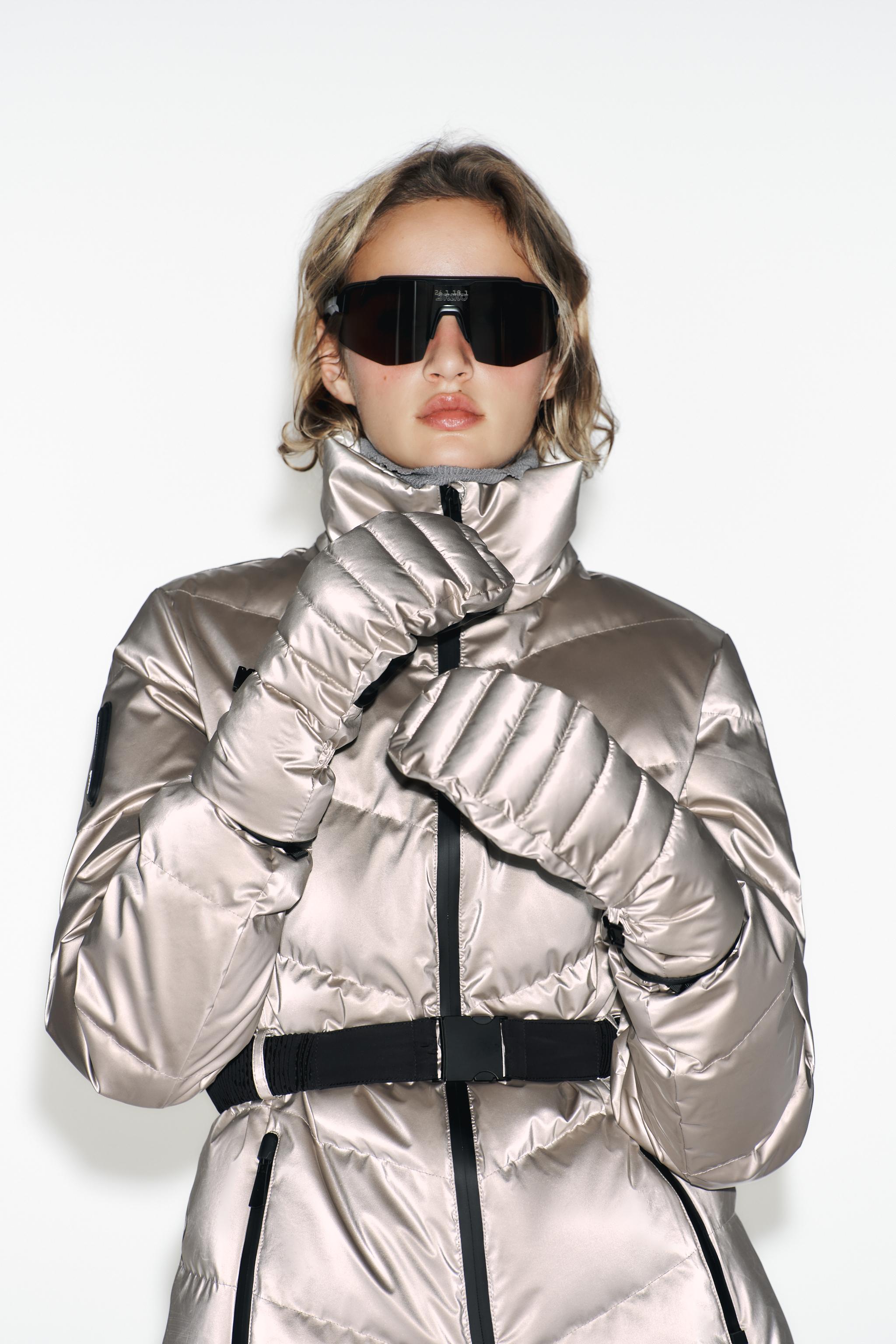 POLARTEC® WATERPROOF MITTENS SKI COLLECTION - Golden | ZARA United