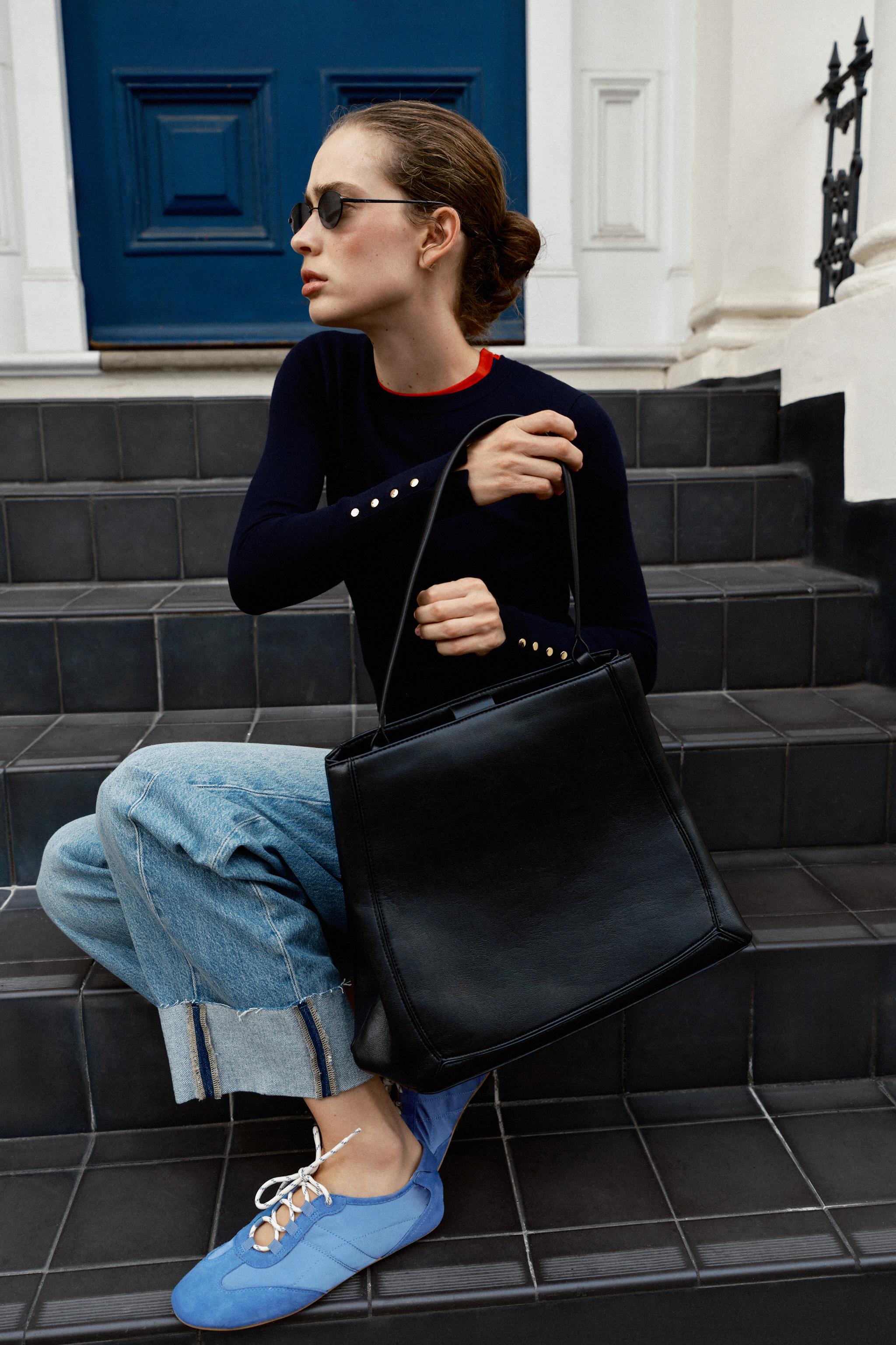 Женские свитеры Zara BASIC KNIT JUMPER — фото 7