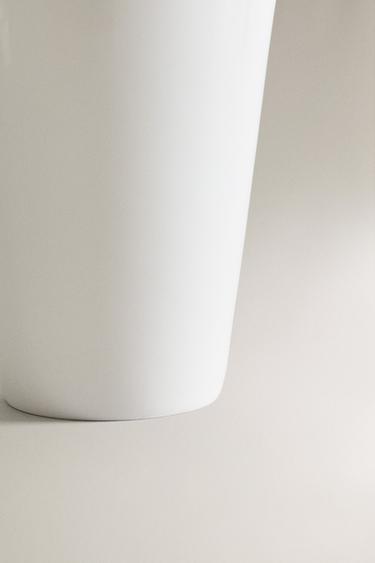 PORTE-BROSSE À DENTS PORCELAINE BONE CHINA - Blanc de Zara - Image 3