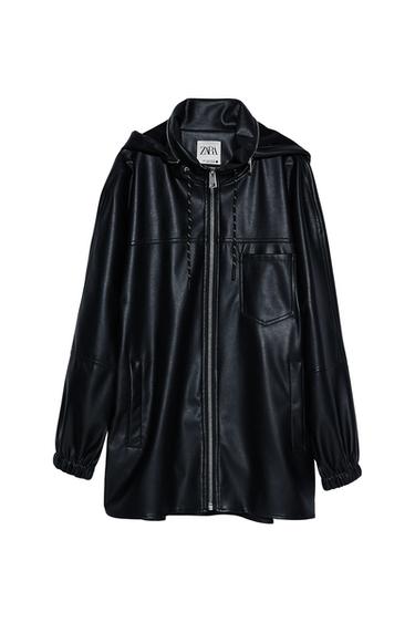 PARKA EFECTO PIEL