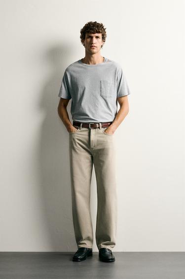 STRAIGHT ANKLE FIT JEANS - Earth by Zara - Image 0
