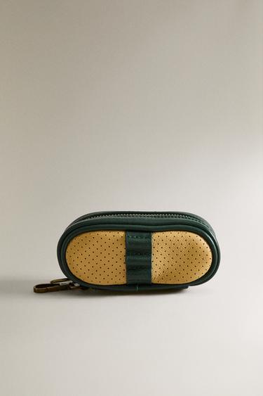 GOLF BALL AND TEE CASE - Ecru / Green by Zara - Image 0