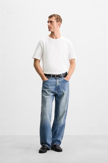 CAMISETA MEDIUM WEIGHT BÁSICA - Blanco de Zara - Imagen 0