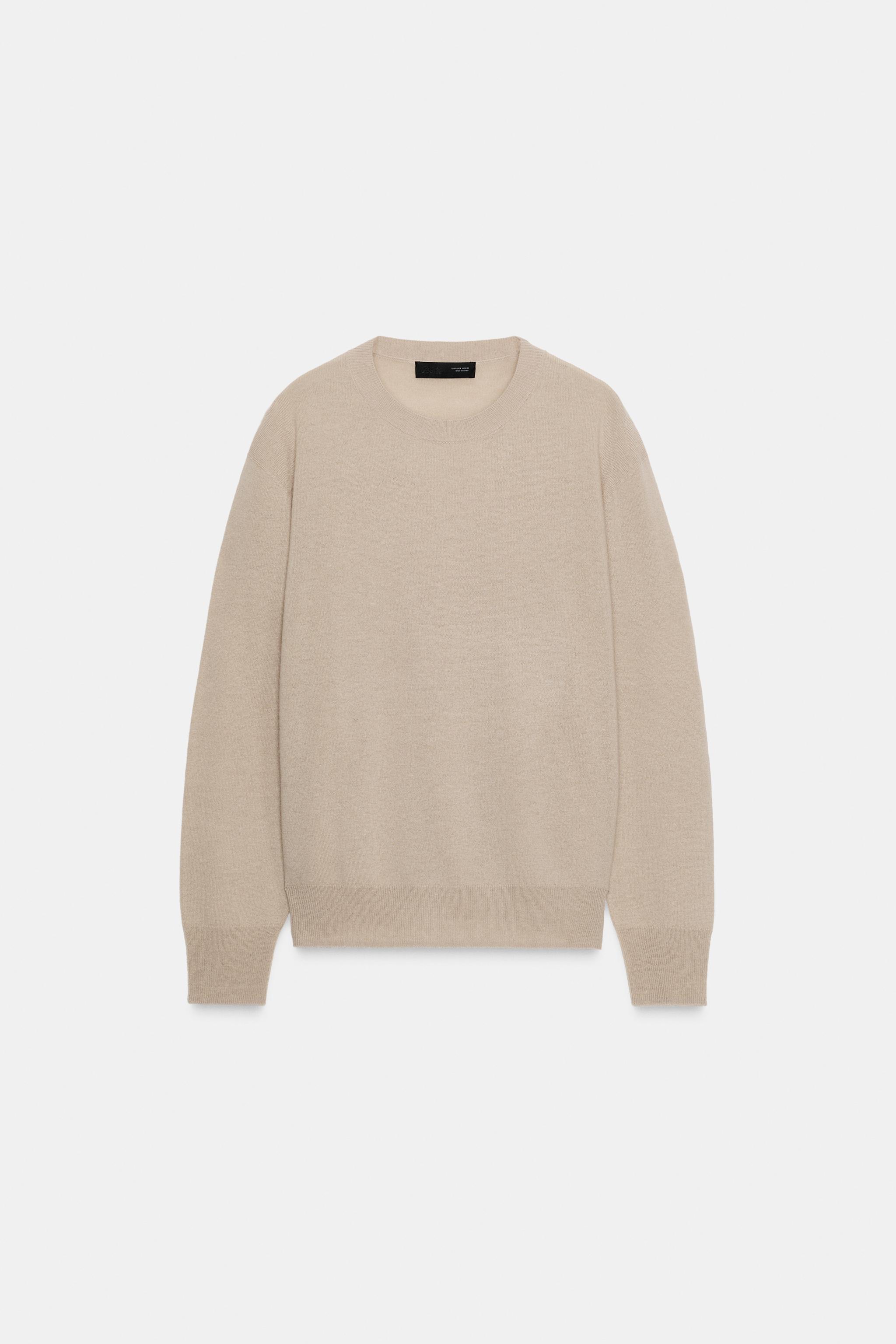EXTRA SOFT LONG SLEEVE 100% WOOL SWEATER