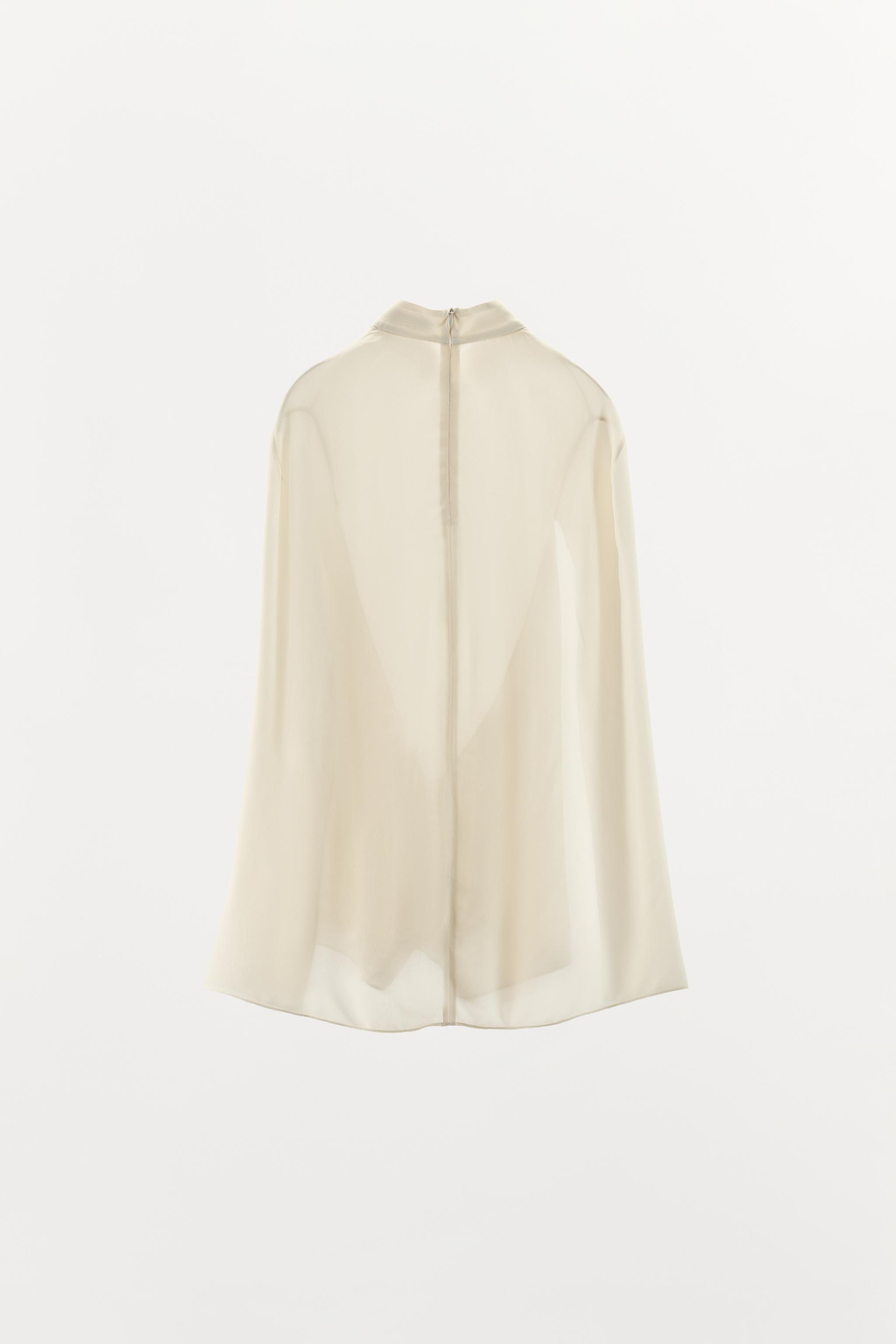 CHEMISE CAPE OUVERTURES ZW COLLECTION