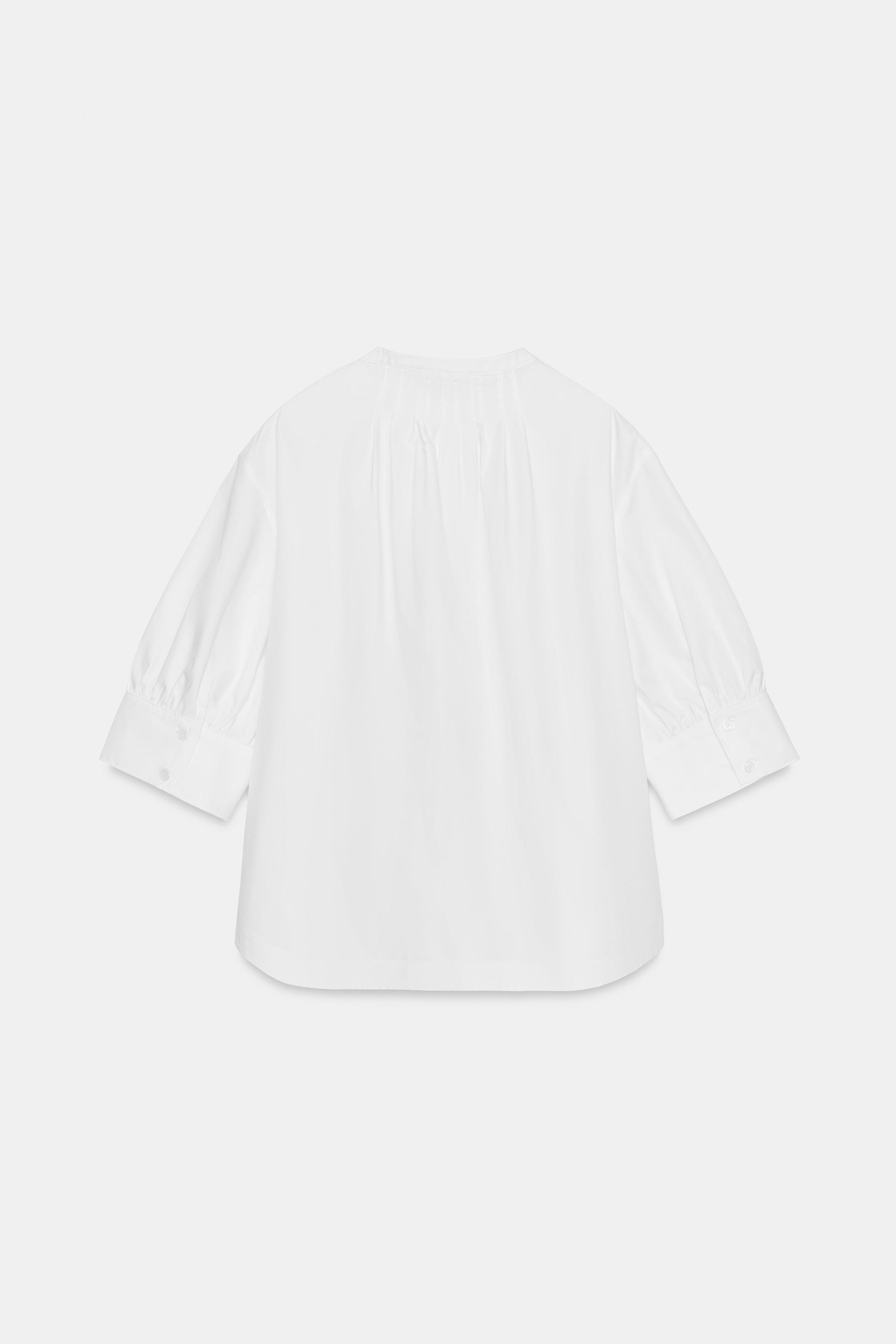 CHEMISE À MANCHES BOUFFANTES ZW COLLECTION