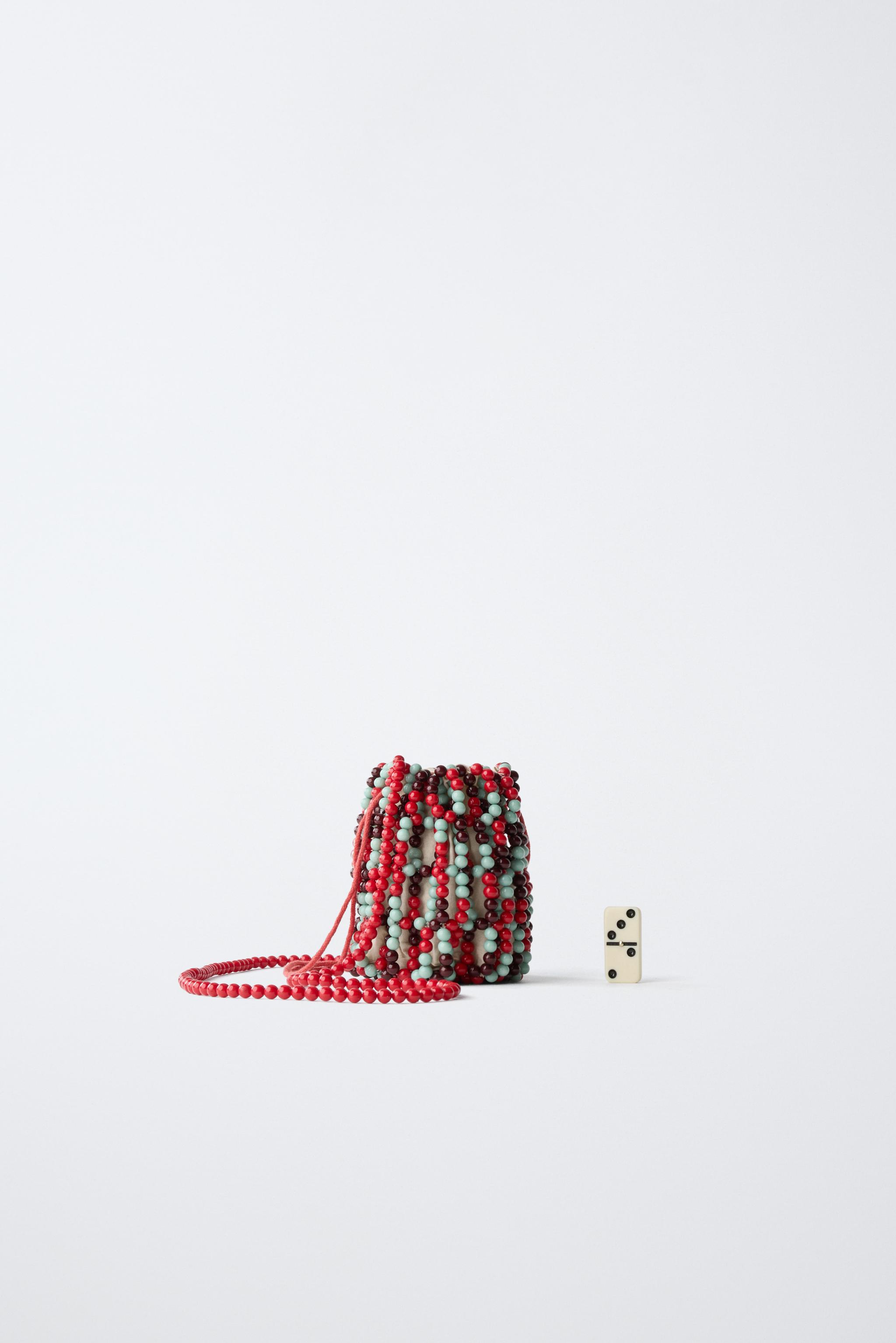 BEADED CROSSBODY BAG
