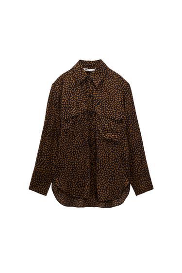 FLOWY PRINTED BLOUSE