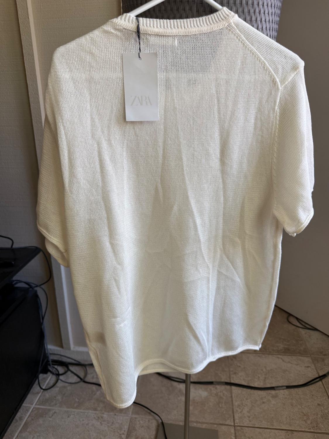 VISCOSE BLEND KNIT TSHIRT - Image 2