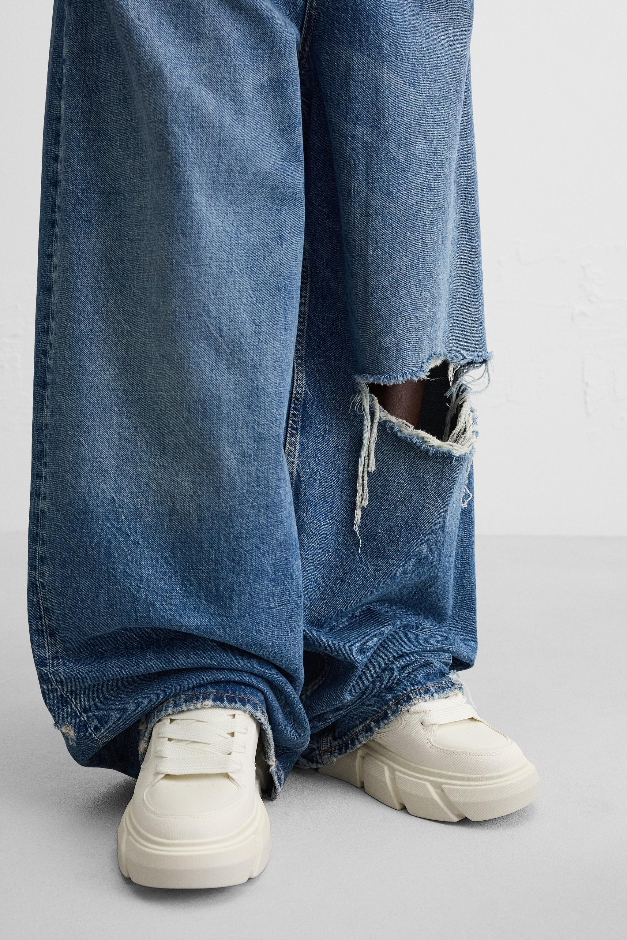 チャンキーソール スニーカー - ホワイト | ZARA Japan / 日本