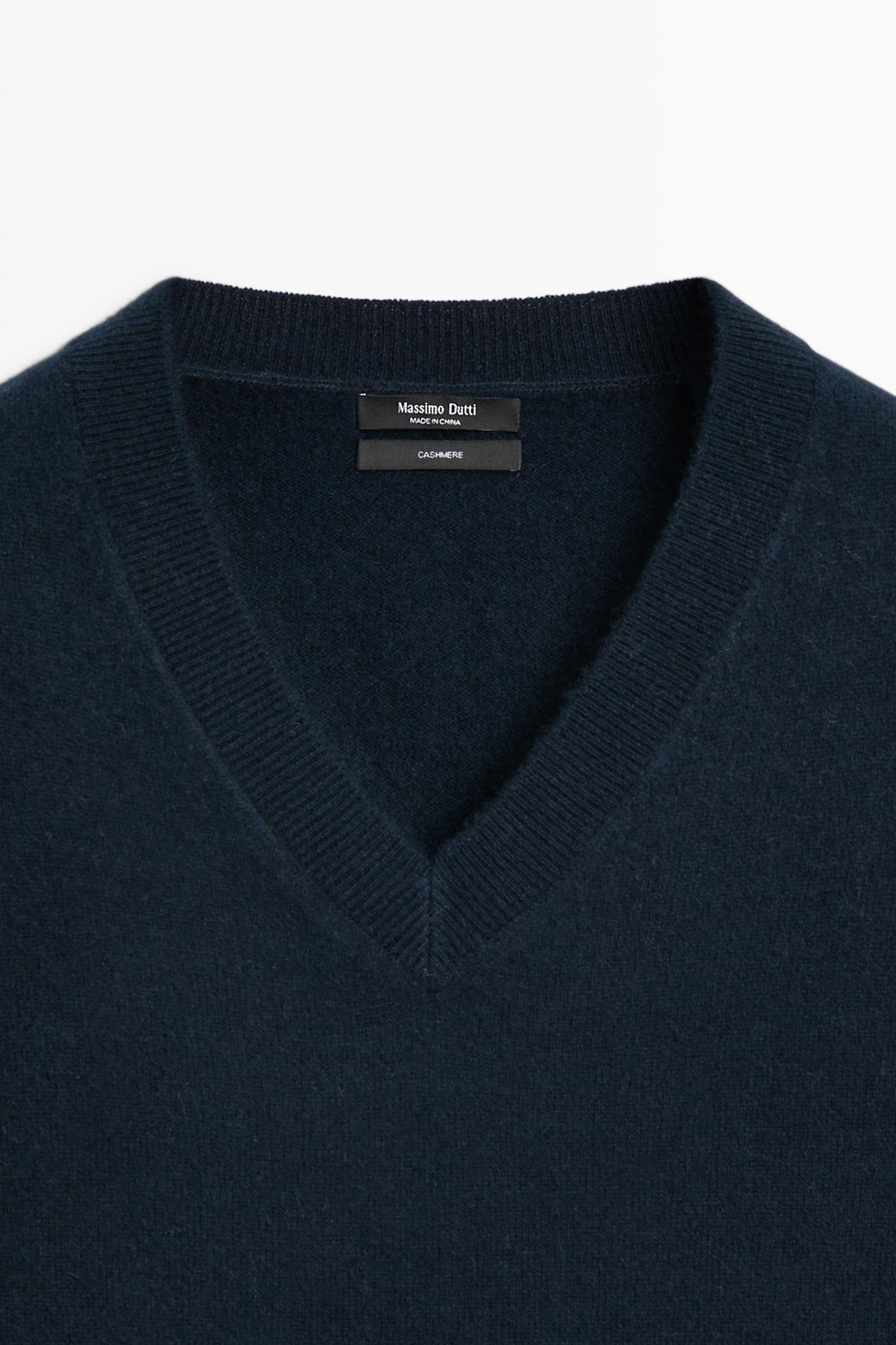 Pull en maille 100 % cachemire