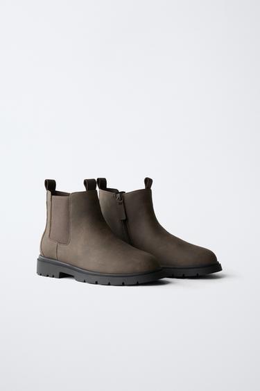 ელასტიკური ჩექმა - Zara-ს Brown