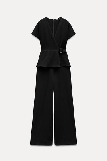 ГАЩЕРИЗОН С КОМБИНИРАНА ТОКА - Черен от Zara