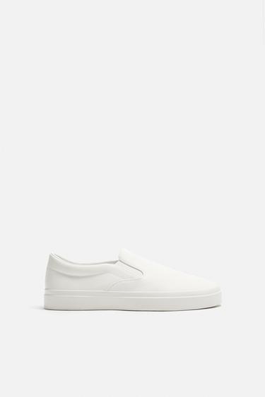 ZAPATILLA SIN CORDONES - Blanco de Zara