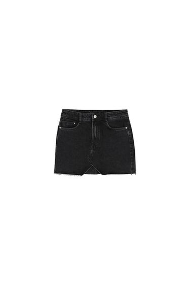 DENIM MINISKIRT