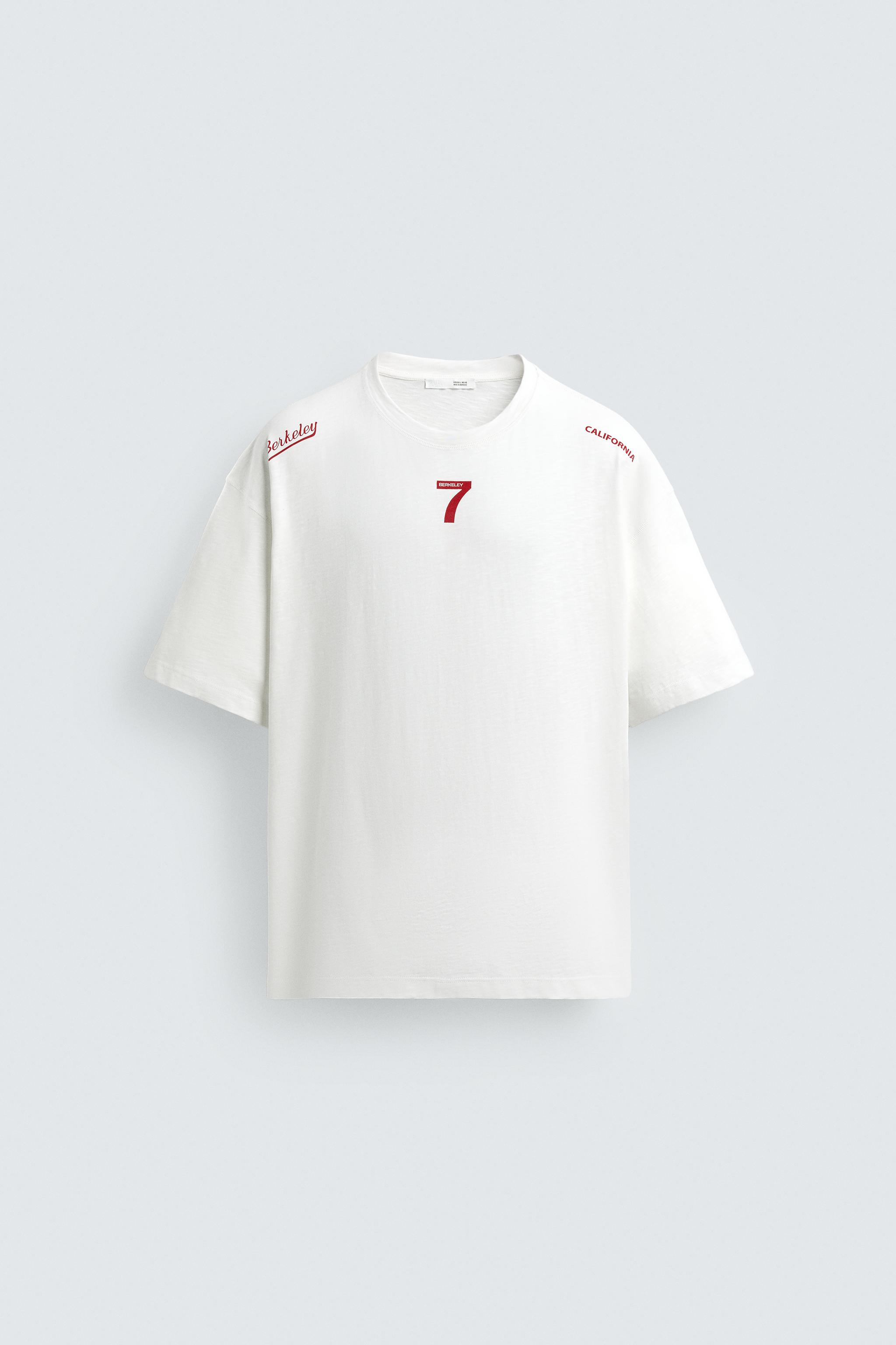 WASHED PRINT T-SHIRT