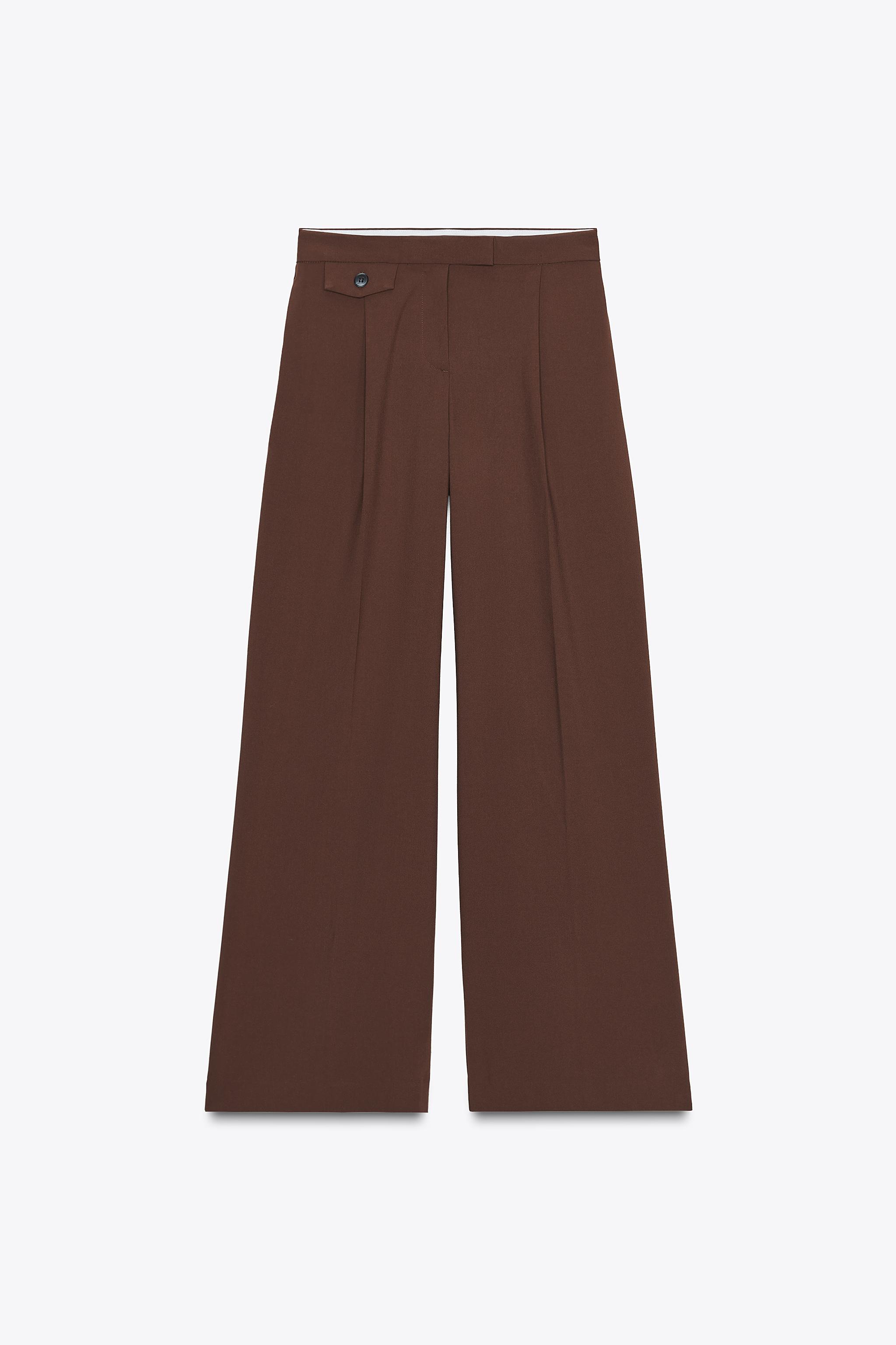 PANTALON LARGE PINCES