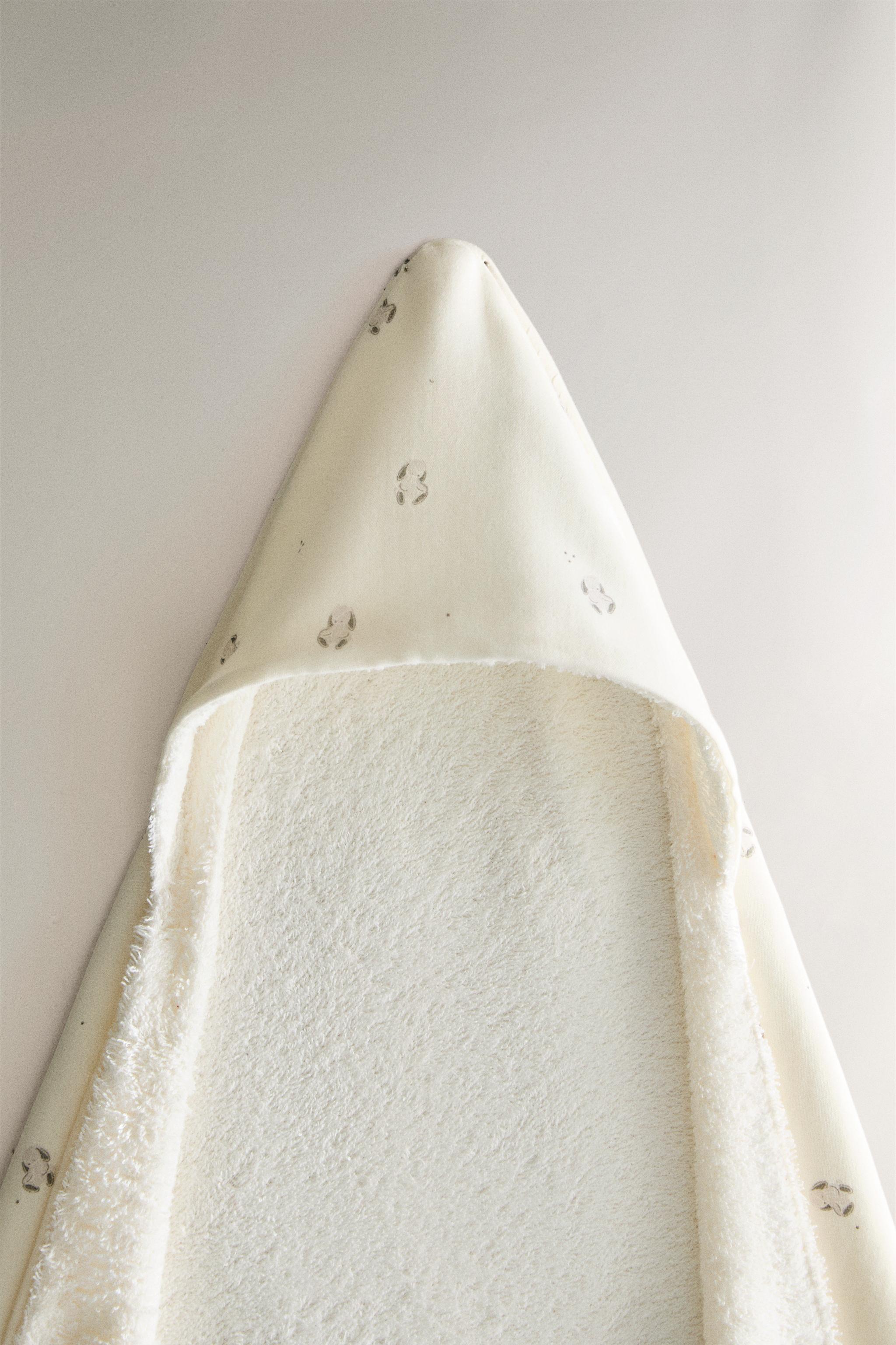 BUNNY HOODED BABY TOWEL