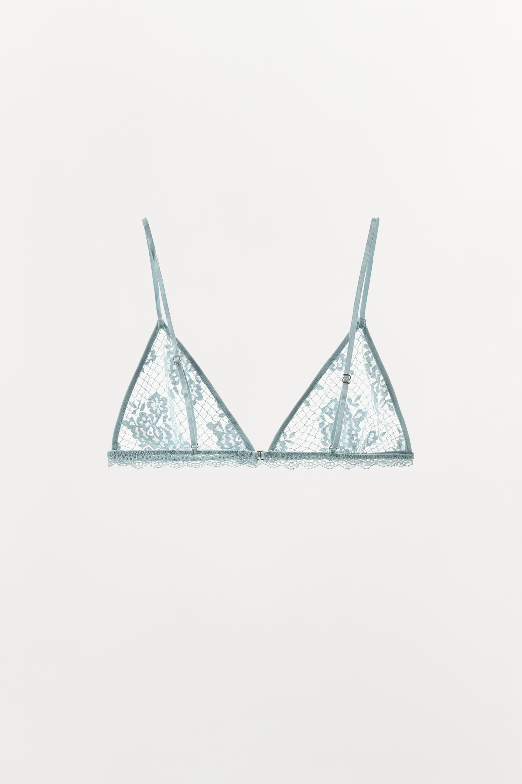 SOUTIEN-GORGE TRIANGLE EN DENTELLE