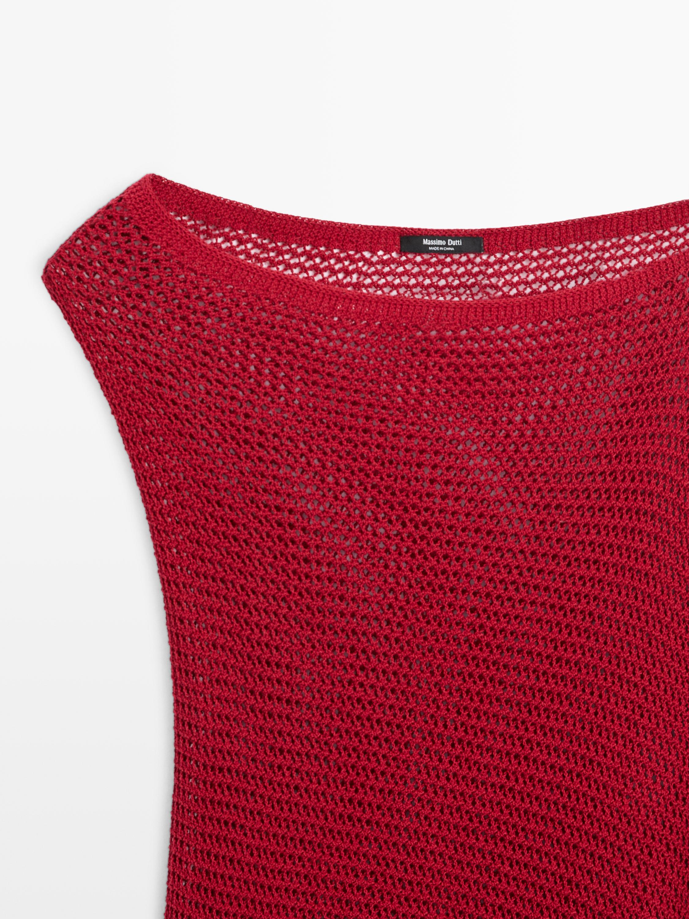 Asymmetric cotton blend cape