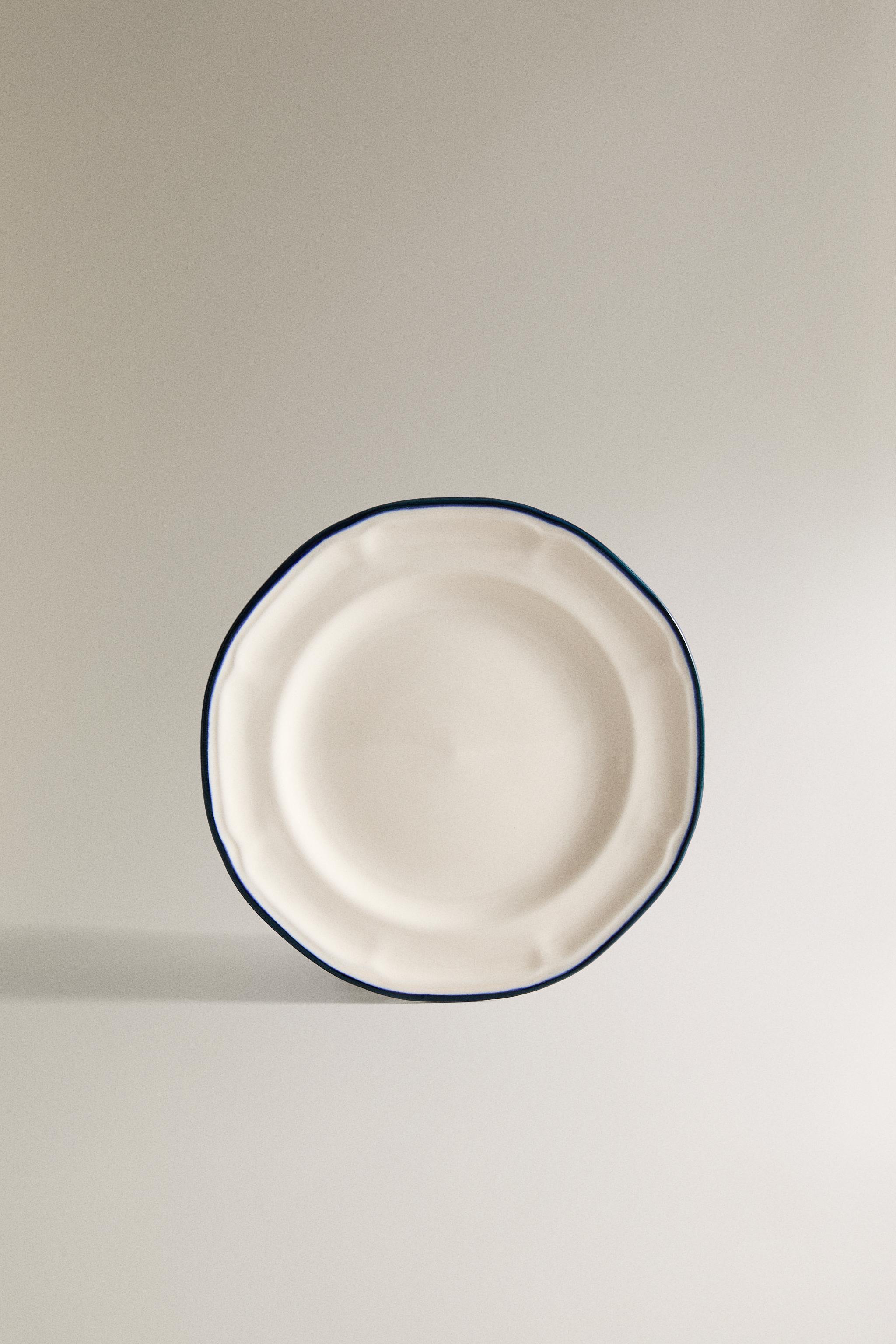 ASSIETTE À PAIN BORD CONTRASTANT