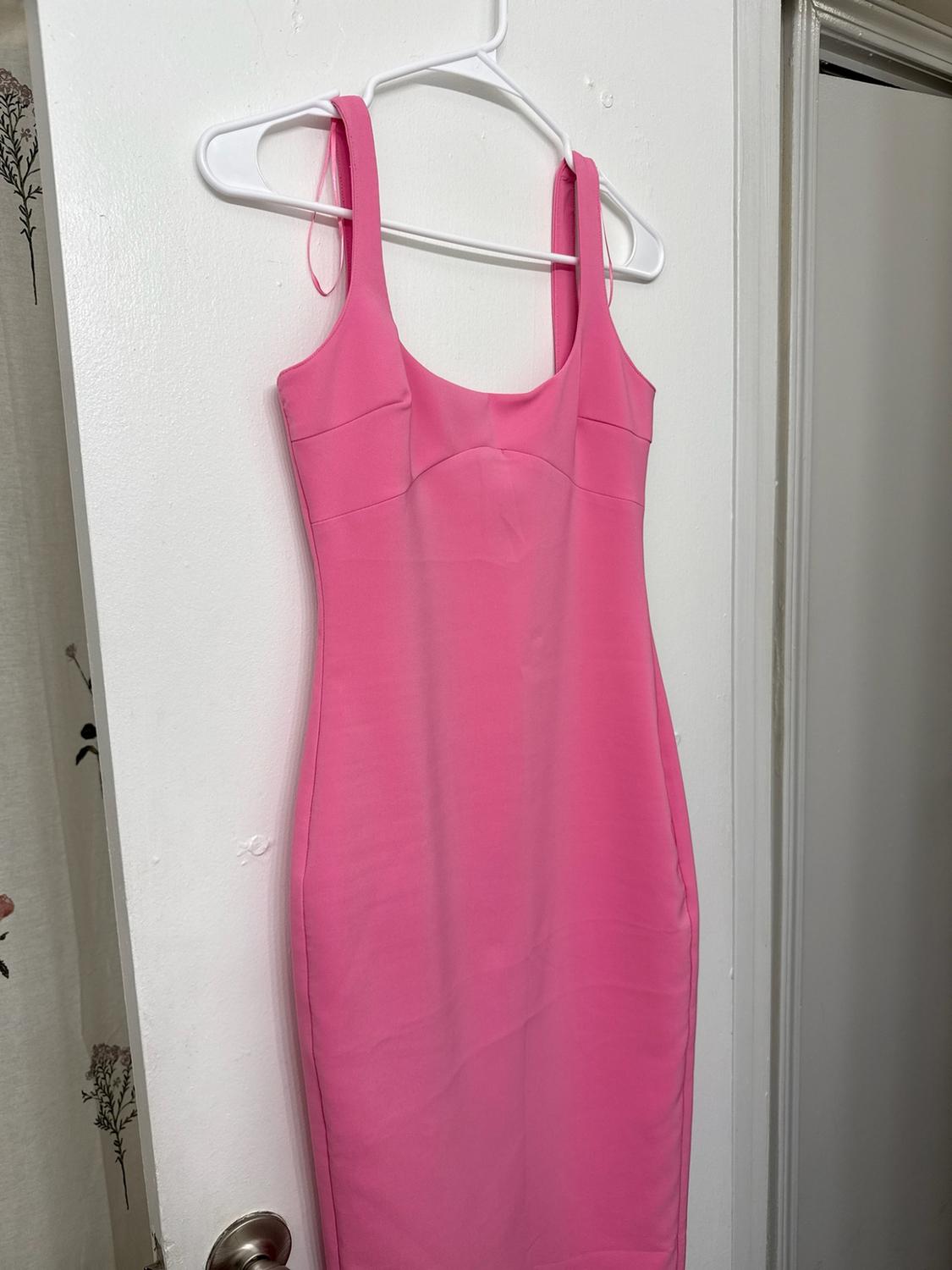 VESTIDO MIDI ENTALLADO - Image 3